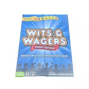 Wits & Wagers family edition board game